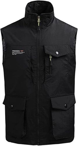 Men's Multi-pocket Casual Quick Dry Vest Photography Fishing Outdoor Vest